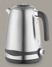 Електрочайник  GRUNHELM EKS-25040 (метал, нерж) 1,7л, 2200 Вт, дисковий