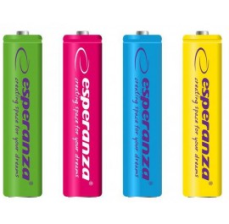 Акумулятор Esperanza EZA107 AAA(HR03) 1000mAh 1x4 шт. 