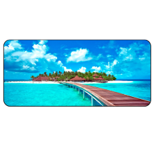 Килимок  300*600 тканинний "Острів" з бічним прошивкою, товщина 2 мм, Пакет