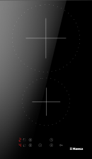 Варильна поверхня Hansa індукційна, 30см, чорний BHC36177