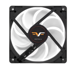 Кулер Frime (FWF120HB20PWM) 120x120x25мм, PWM Black/White