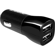Автомобільний зарядний пристрій  DEFENDER ECA-24 2xUSB-A, 2.4A Black (83824)