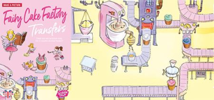 Перевідні наклейки Scribble Down Кондитерська для фей SD/09 SD/09