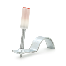 Цвяхи  монтажні піроксилінові, 25мм, затискач для труб, 80 штук в упаковці, ціна за упаковку