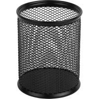Підставка для ручок  Axent square 80х80х100мм, wire mesh, black (2111-01-A)