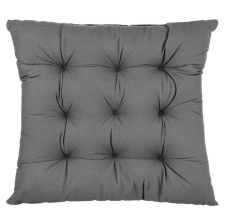 Подушка для стільця  Ardesto Soft 40х40см, 100% поліестер, сірий ART03SG
