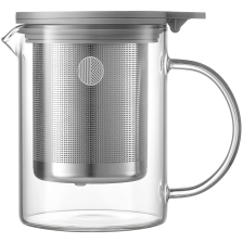 Скляний глечик з заварювачем BUYDEEM Tea pot 500 ml, model CD2001