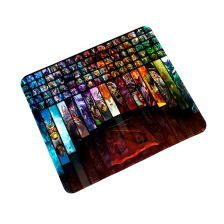 Килимок  240*200 YT-AN тканинний Anime 156, товщина 2 мм, Пакет