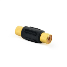Переходник  Cablexpert RCA - RCA (F/F),Black (A-RCAFF-01)