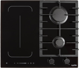 Варильна поверхня Ventolux HG622 B9G CS FI (BK)