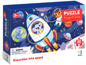 Пазл  Екскурсія у Космос, 30 елементів