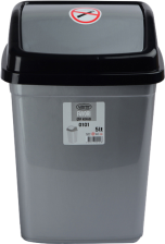 Кошик для сміття  Violet House 0101 METALIC з кришкою 5 л (0101 METALIC с/кр.5 л)