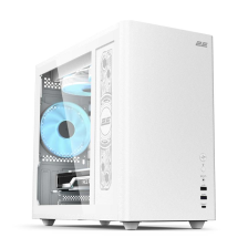 Корпус 2E Credo Plus V350WG White with window (2E-V350WG)