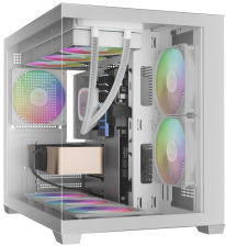 Корпус  Gamdias AURA GC10M V2 WH ARGB (4711514503166)