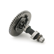 Розподільний вал з шестернею двигуна  генератора (168F) Метал/Пластик
