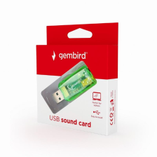 Звукова карта  Gembird SC-USB-01 Green