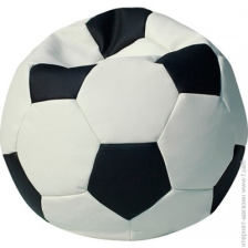 Крісло-мішок  Примтекс плюс кресло-мяч Fan H-2200/D-5 XL White-Black (Fan H-2200/D-5 XL White-Black)