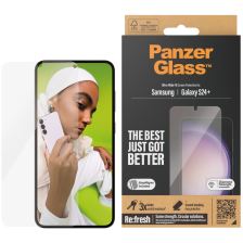 Захисне скло  PanzerGlass for Samsung S24 Plus - Screen Protector Ultra-Wide Fit w. EasyAligner (PG_7351)