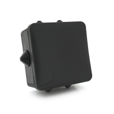 Коробка розподільна зовнішня  PIPO Р30 110х110х60мм; IP55; пластик; (РР) 6 гермівводу; чорна; Q50