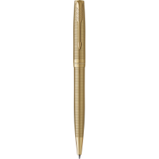 Ручка кулькова  Parker SONNET 17 SE Cisele Gold GT BP + бархатний чохол (68 632)