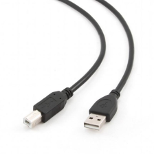 Кабель USB Cablexpert USB2.0 A-папа/B-папа, 1.0 м, премиум CCP-USB2-AMBM-1M