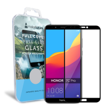 Захисне скло  MakeFuture Honor 7C Pro Full Cover (full glue) Black Honor 7C Pro