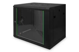 Шафа  DIGITUS Wall Mounting Dynamic Basic, 19" 9U 600x450, RAL 9005 DN-1909-U-EC-SW