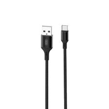 Кабель  XO NB143 USB - USB Type-C, (M/M), 2.4A 1 м Black (6920680870684)
