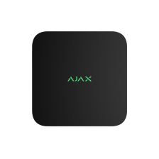 відеореєстратор  Ajax NVR DC black, 8 каналів, 12V, чорний 000055794