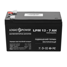 Акумуляторна батарея для ДБЖ  LogicPower LPM 12V 7.0AH (LPM 12 - 7.0 AH) AGM