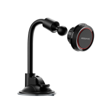 Автомобільний тримач  Borofone Journey series in-car phone holder, carbon fiber pattern durable Black