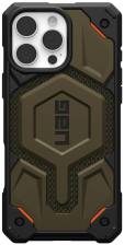 Чохол  UAG for Apple iPhone 16 Pro Max - Monarch Pro Kevlar Magsafe Kevlar Element Green (11445711397B)