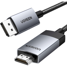 Кабель  UGREEN DP119 4K@60Hz DisplayPort - HDMI v2.0 2м Gray (15774)