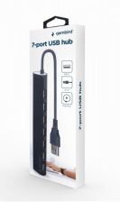 USB-хаб  Gembird UHB-U2P7-04 Black