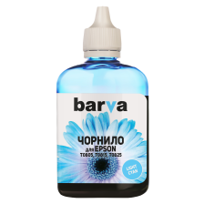 Чорнило BARVA EPSON T0815 1410/P50/T50/R270/TX650 LIGHT CYAN 90 г (E081-328)