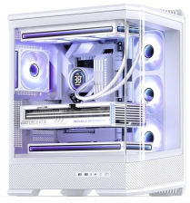 Корпус  Jonsbo D400 White with window