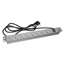 Блок розеток 19", 8x220V 16A,1U MOLEX 25.D0150P3