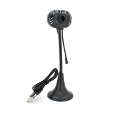 Вебкамера 800 × 600, пласт. корпус, Black, Пакет