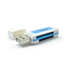 Кардрідер MERLION CRD-5VL TF/Micro SD, USB2.0, Blue, OEM Q1500