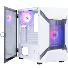 Корпус  1stPlayer D3-A-WH-1F7-14-W-1F7-W White без БЖ