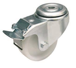 Ролики  ZPAS 150 поворотные с тормозом, 2 шт. (WZ-SB72-00-01-000)