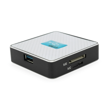 Кардрідер USB 3.0 HDH-939 SD/MMC/MS/TF/M2, USB2.0, White, Блістер