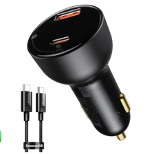 Автомобільний зарядний пристрій  Baseus Superme Digital Display PPS Dual Quick Charger Car Charger Bl