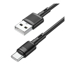 Кабель  Hoco X83 USB - USB Type-C (M/M), 1 м, Black (6931474770905)