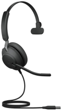 Навушники  Jabra Evolve 2 40 MS USB-A Mono (24089-899-999)