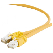 Патч-корд Cablexpert (PP6A-LSZHCU-Y-1.5M) Cat.5e UTP RJ45 1,5m жовтий