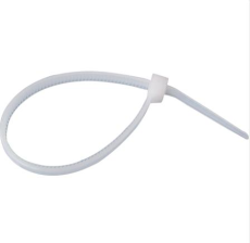 Стяжки для кабеля  RITAR 4,0x250mm белые (100 шт) 