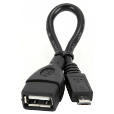 Кабель OTG USB 2.0 AF to Micro 5P OTG Atcom (3792) 0.1м