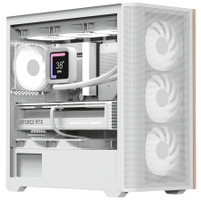 Корпус  AeroCool D301A-G-WT-v2 (ACCS-DS03043.21) White без БЖ
