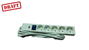 Мережевий подовжувач  2E 2E-SP515OSM3WH